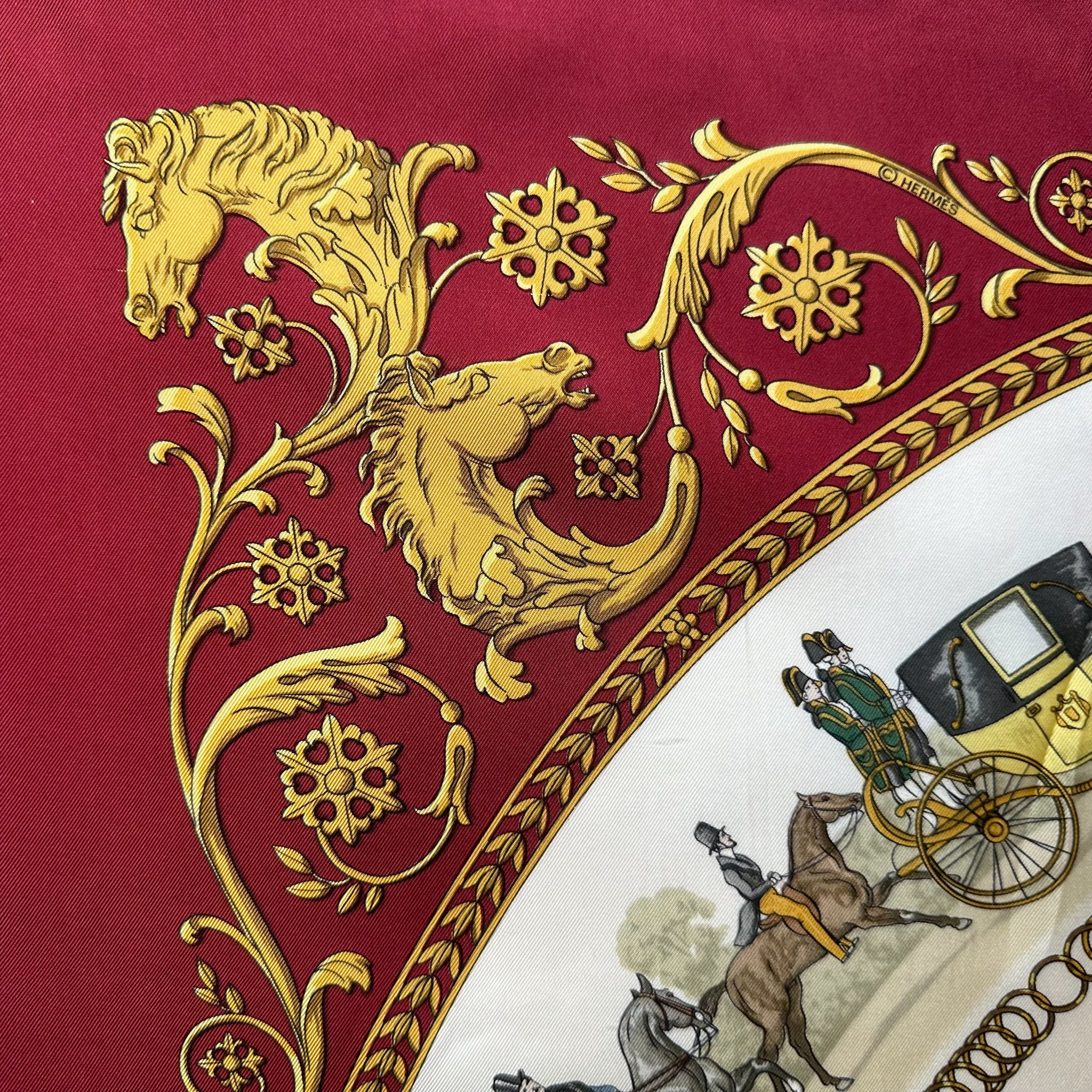 The Longchamp Promenade - HERMES SCARF 90 CM