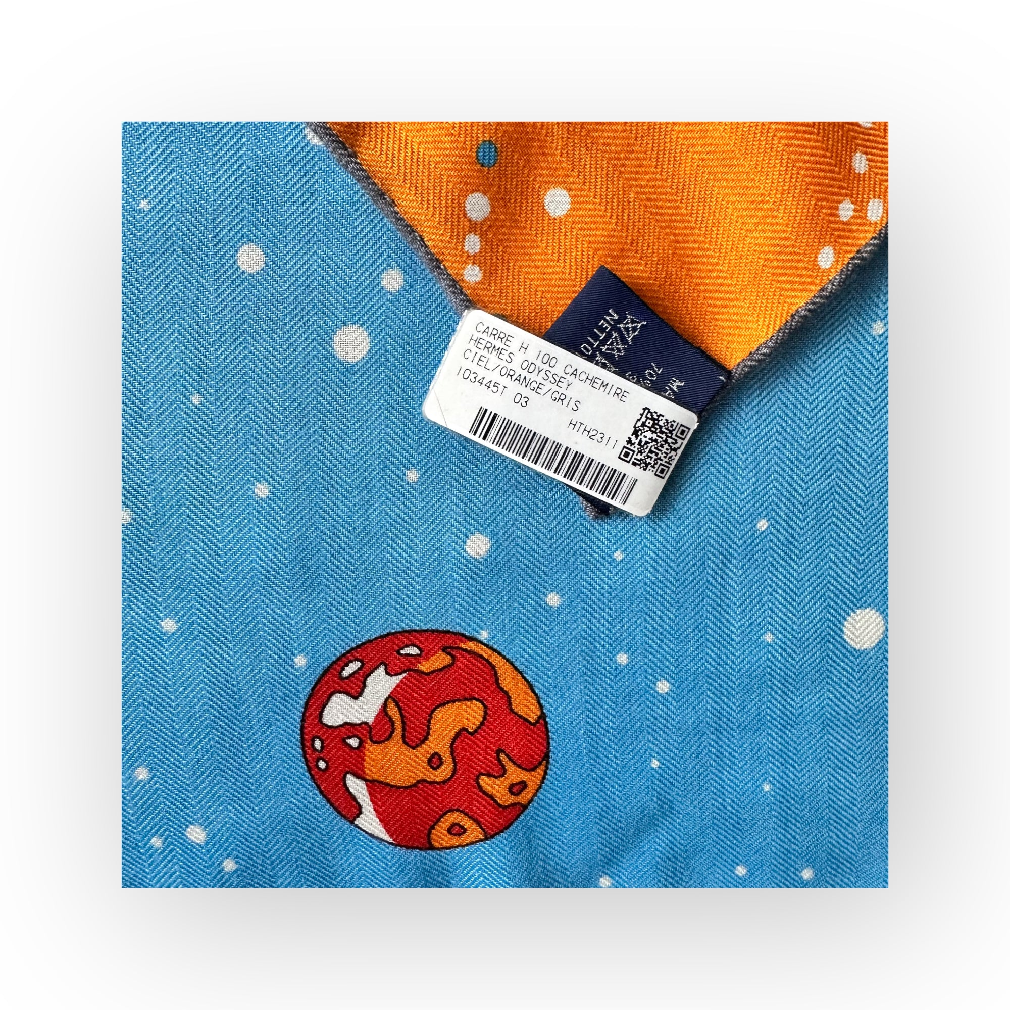 Hermès Odyssey - HERMES SCARF - cashmere
