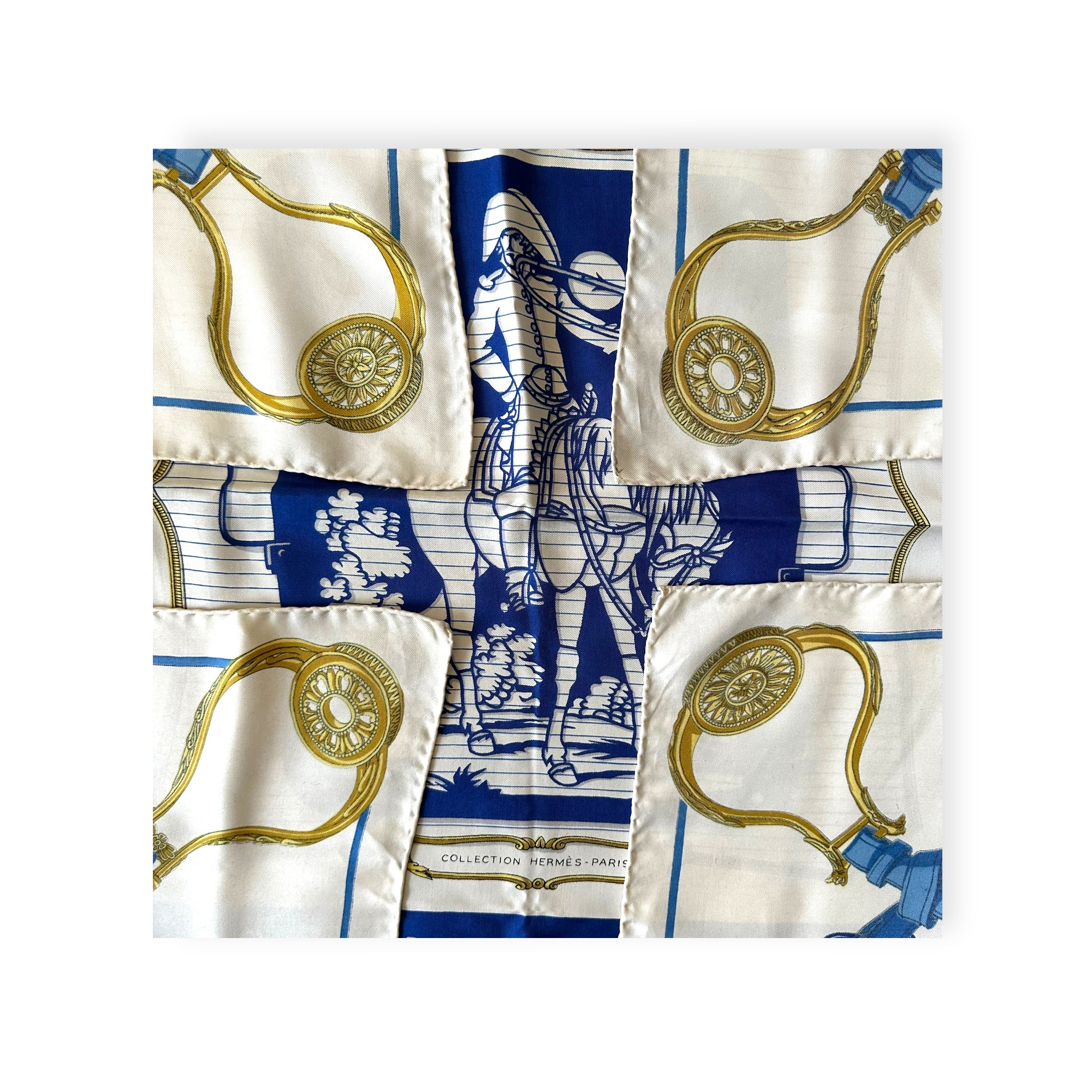 Sandblasting plates - HERMES SCARF 90 CM