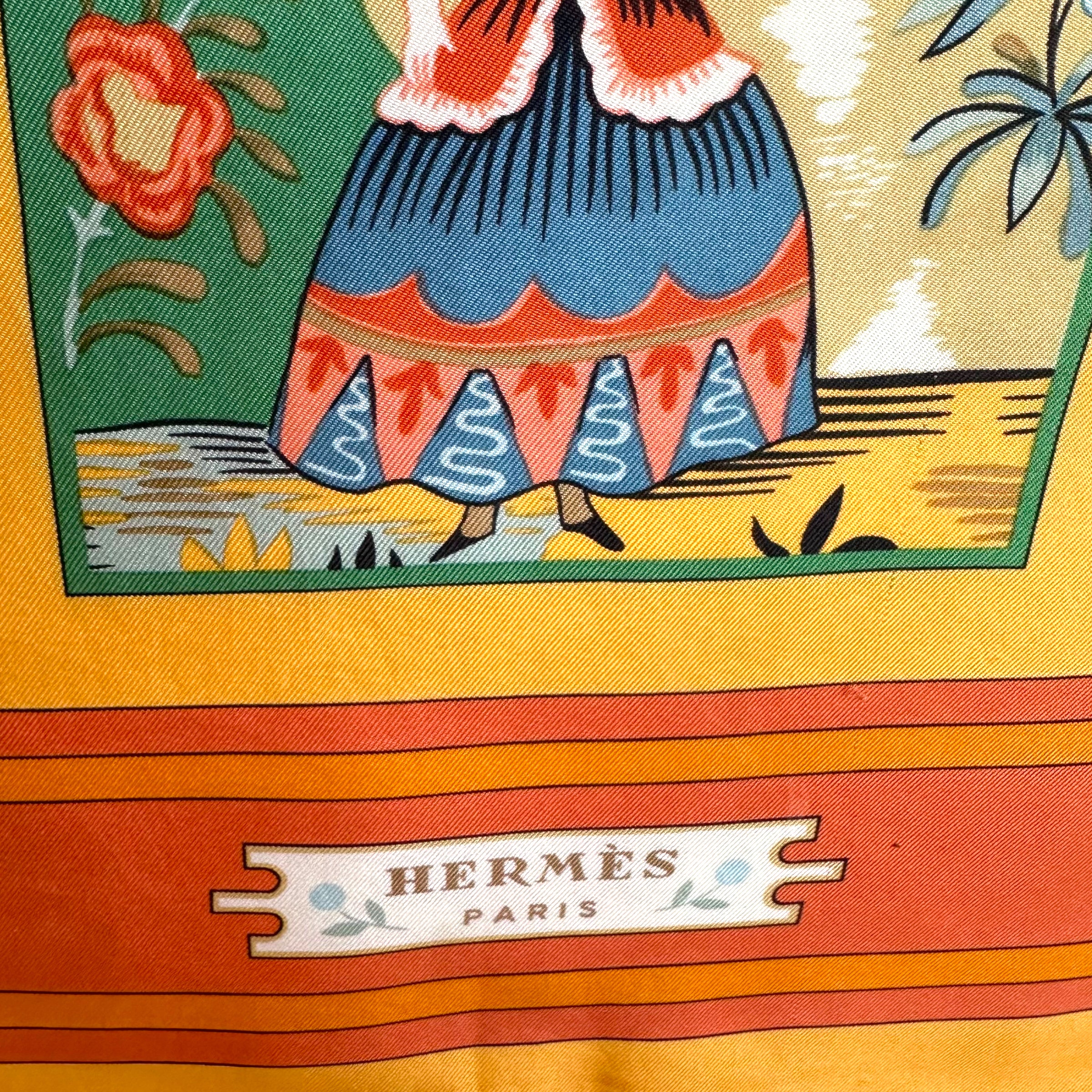 SQUARE HERMES 90 IMAGERY