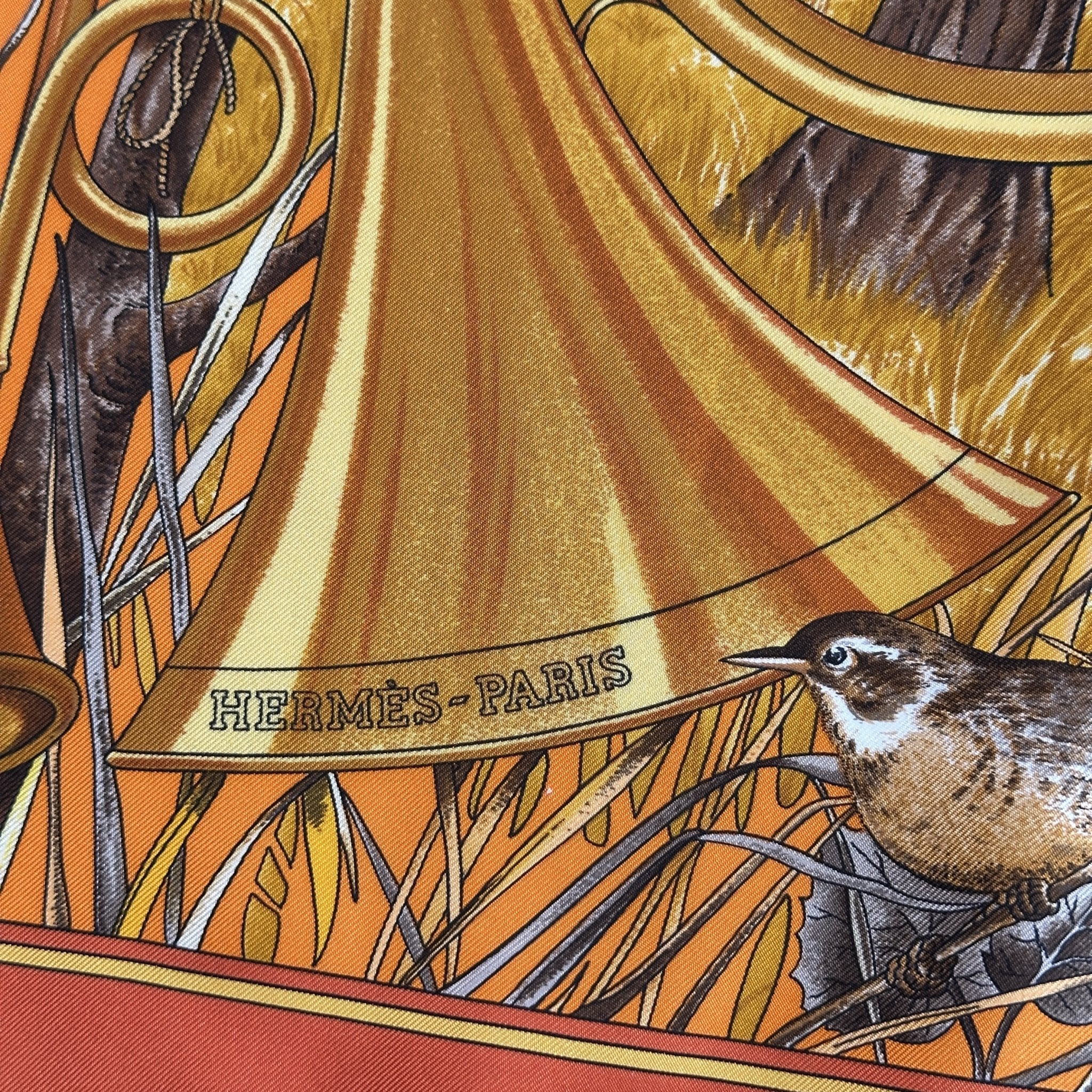 Hunting in the woods - HERMES SCARF 90 CM