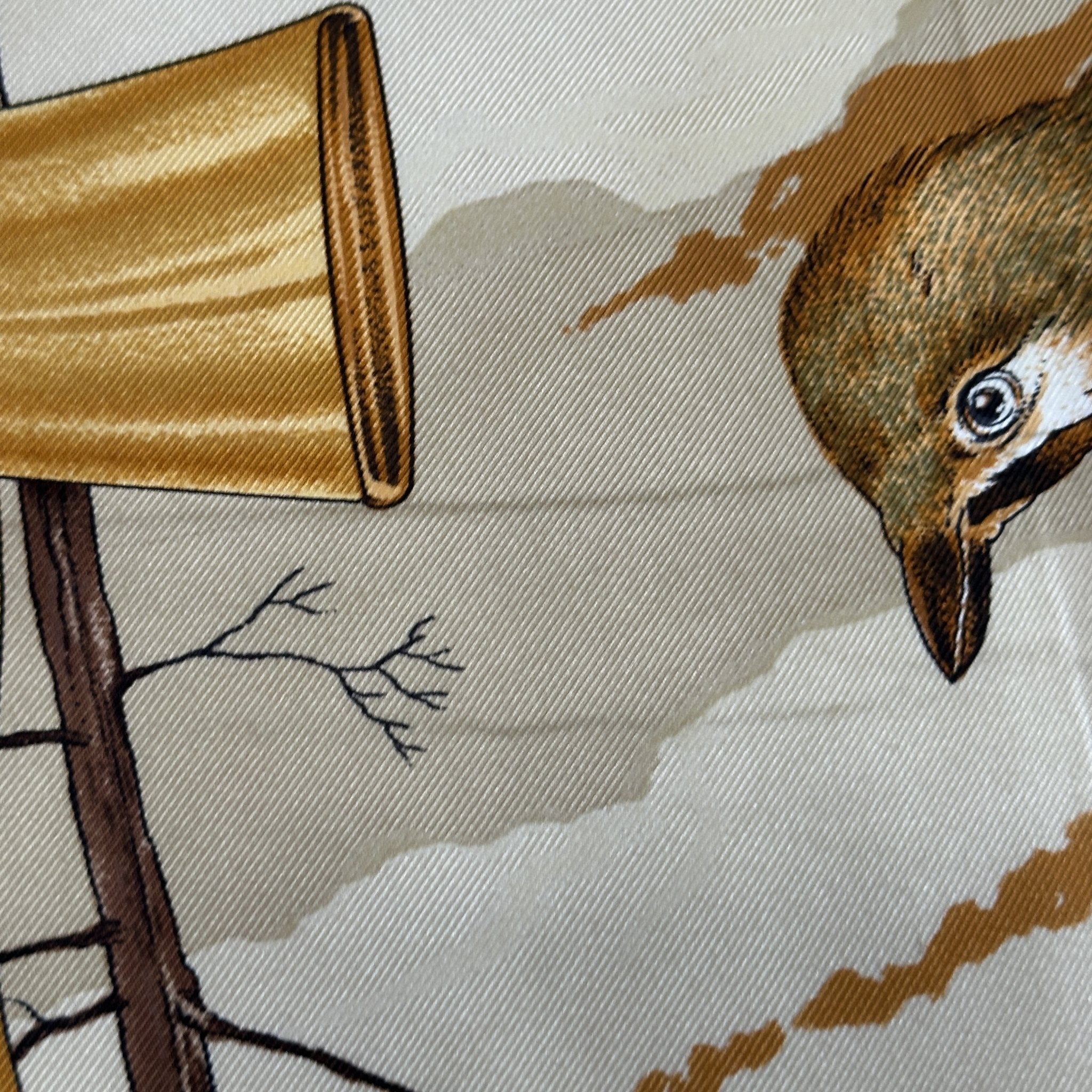 Hunting in the woods - HERMES SCARF 90 CM