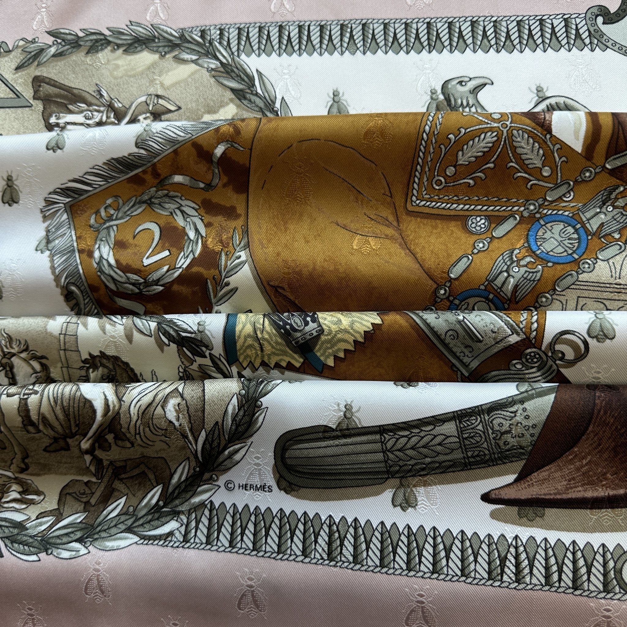 Napoleon - Hermes scarf 90 cm