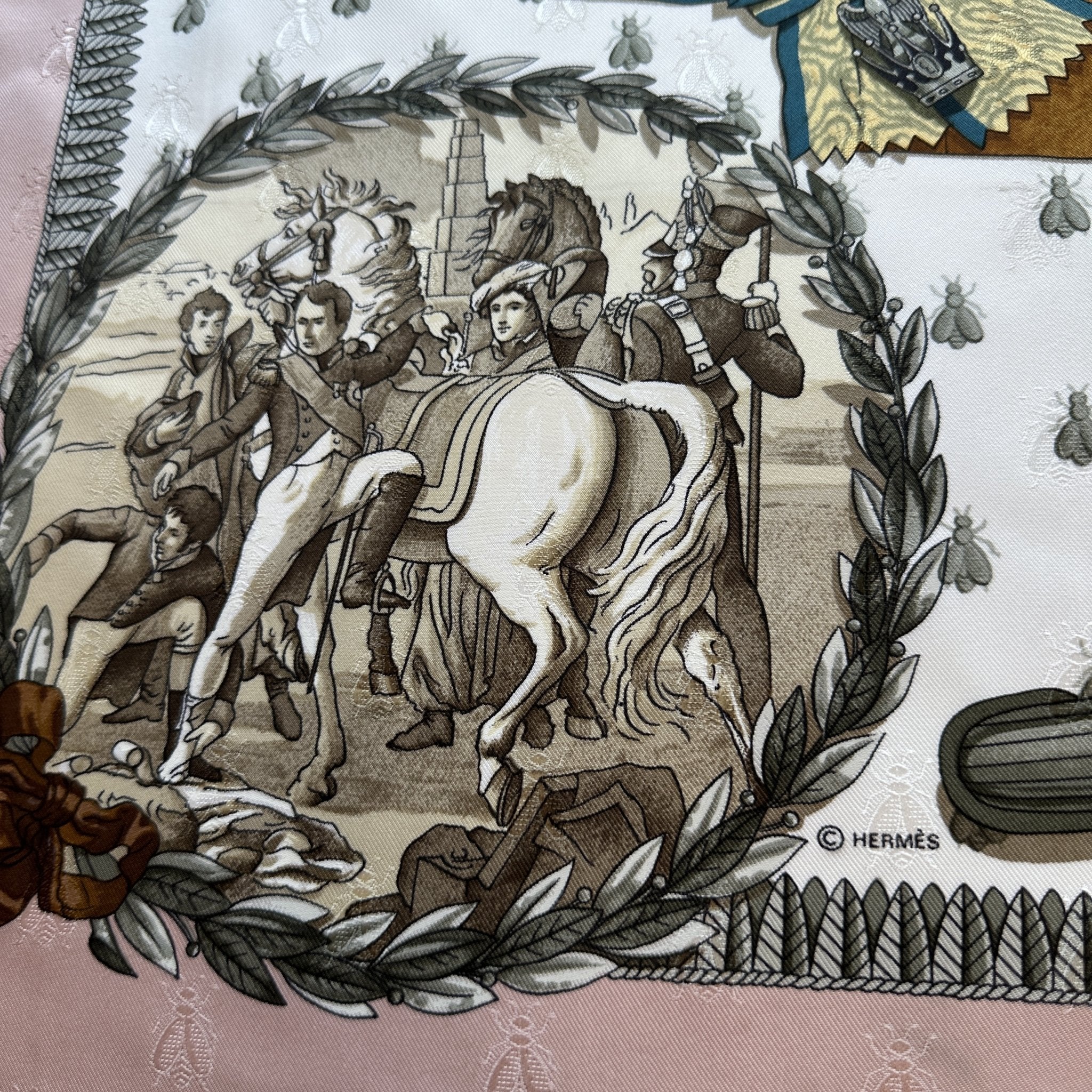 Napoleon - Hermes scarf 90 cm