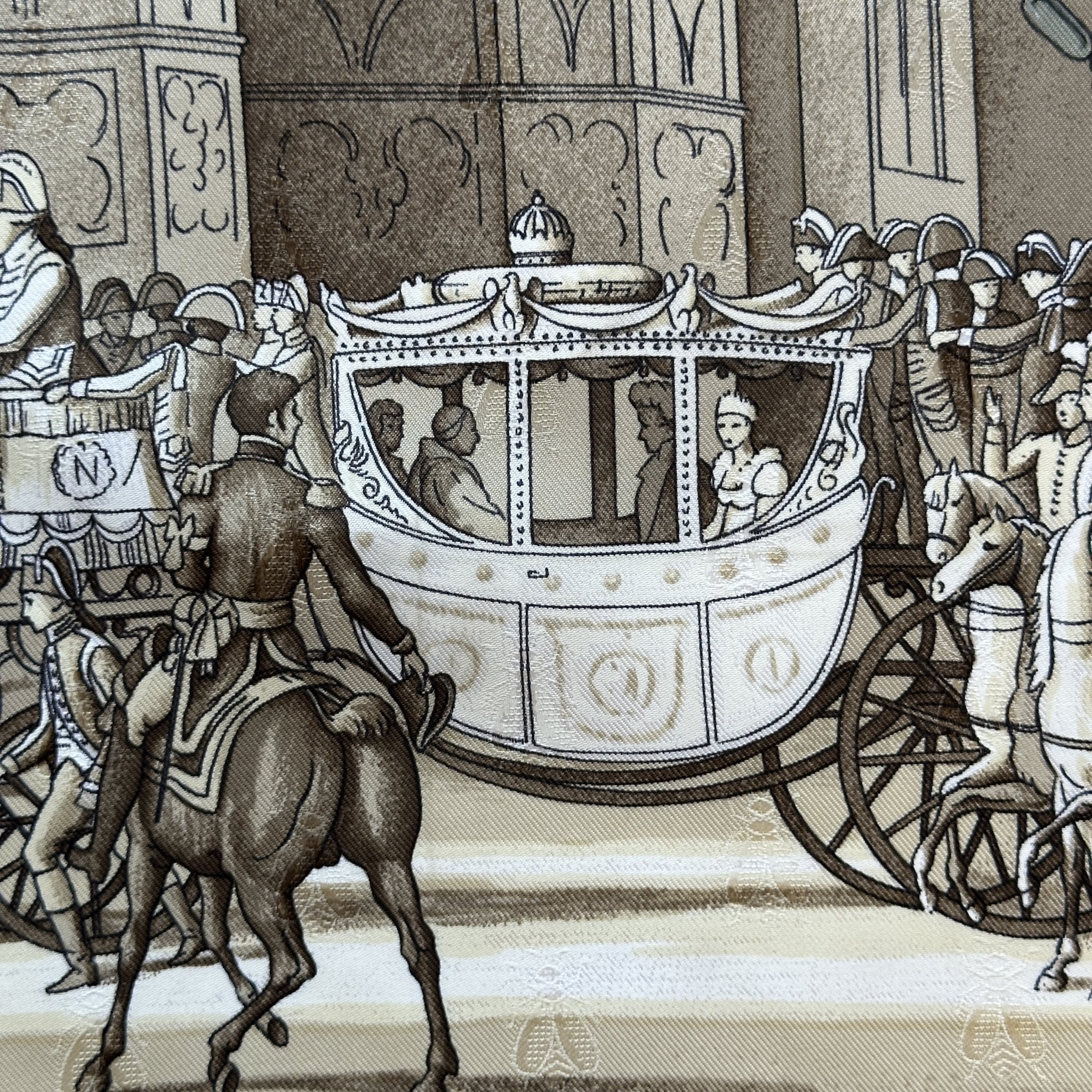 Napoleon - Hermes scarf 90 cm