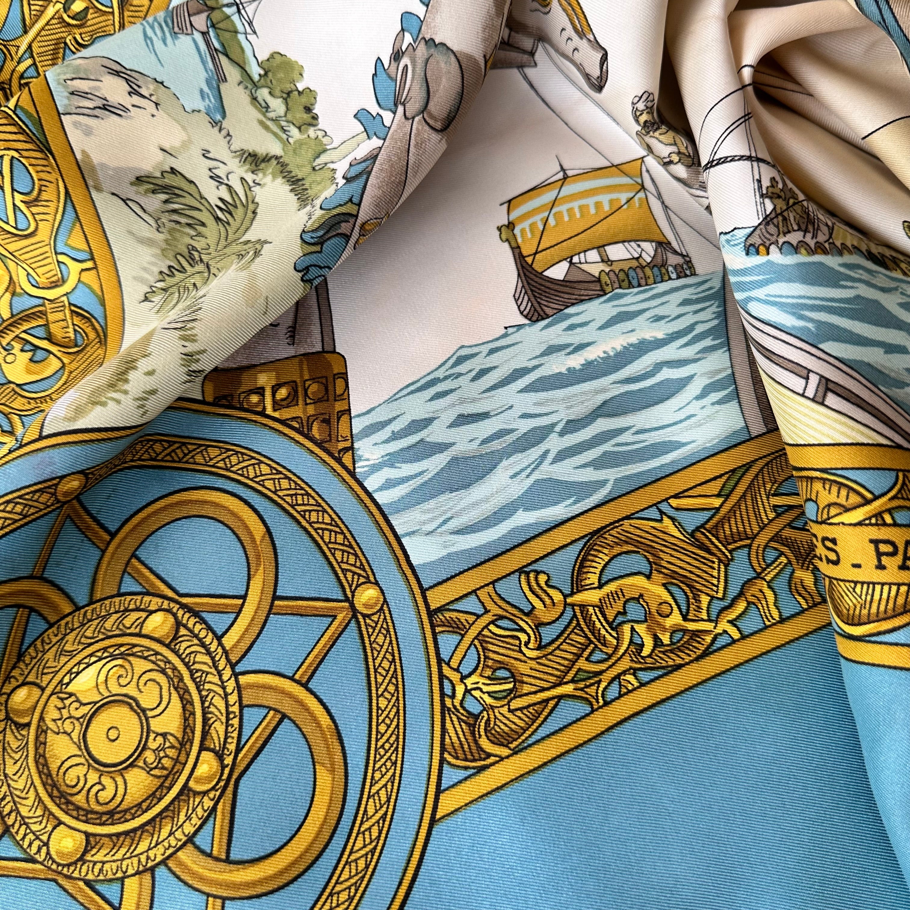 detail de dessin bateau de vikings