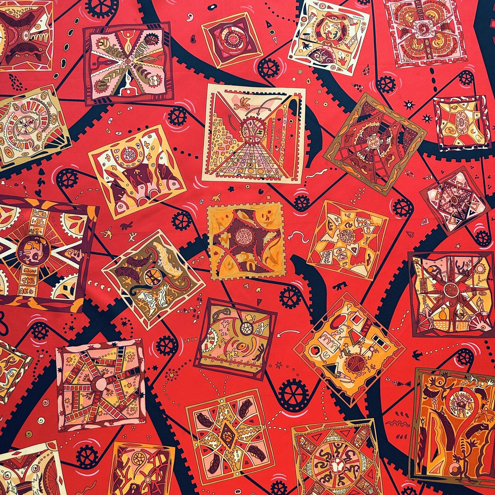 The Mechanics of Ideas - HERMES SCARF 90