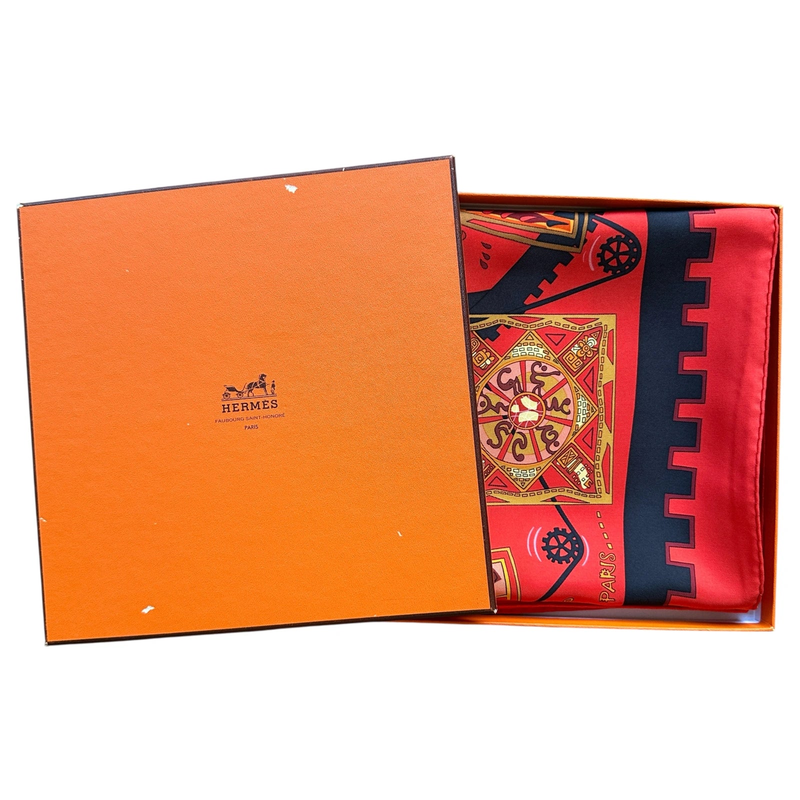 The Mechanics of Ideas - HERMES SCARF 90