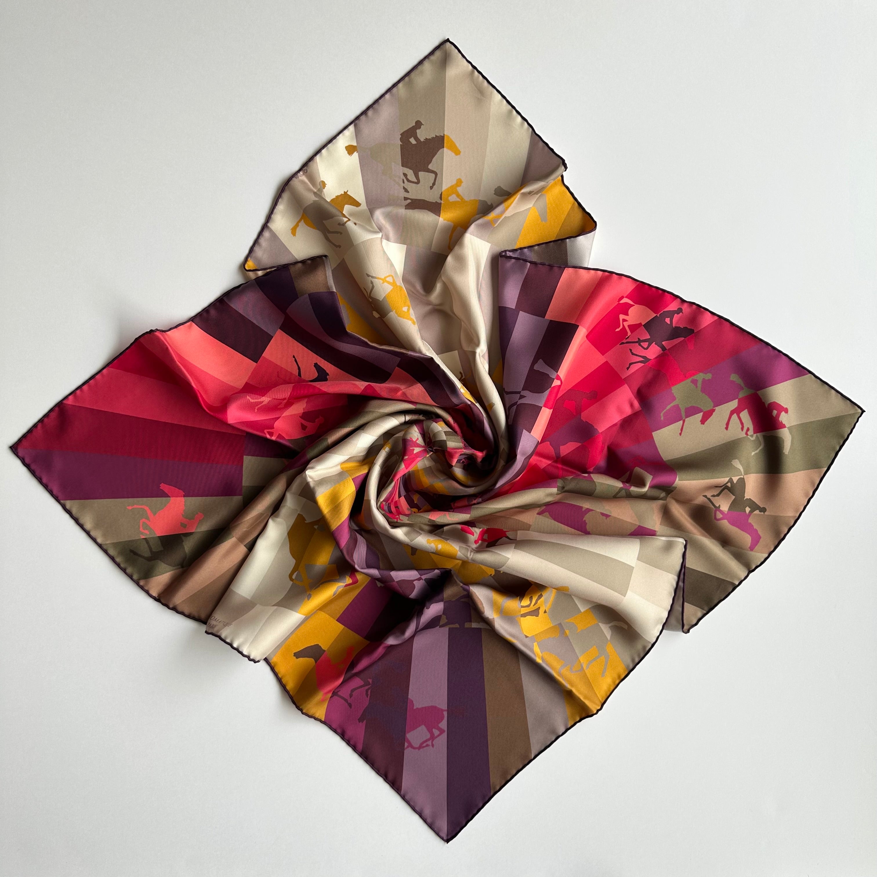 Chromatic Gallop - HERMES SCARF 90 CM