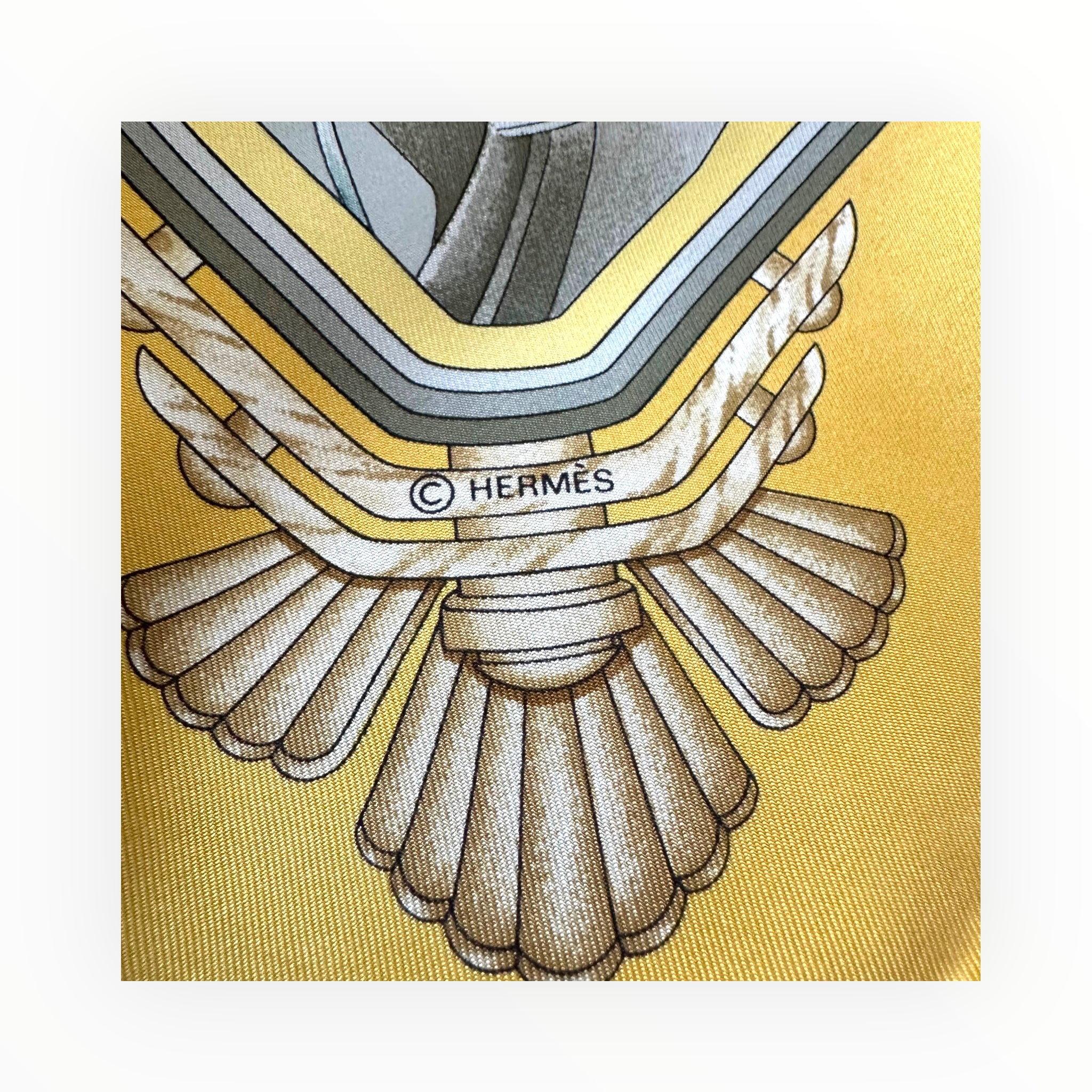 Automobile by Joachim Metz - Hermès 90 Carré Scarf