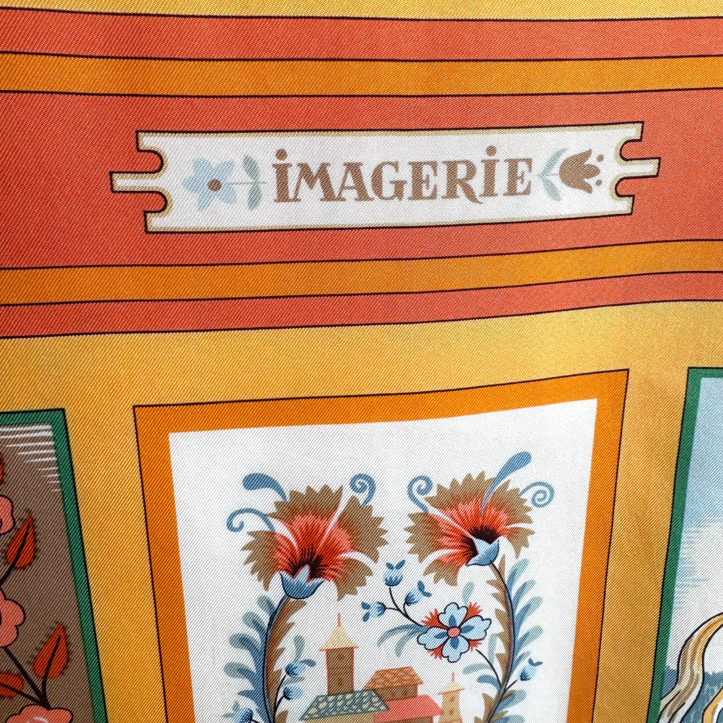 SQUARE HERMES 90 IMAGERY